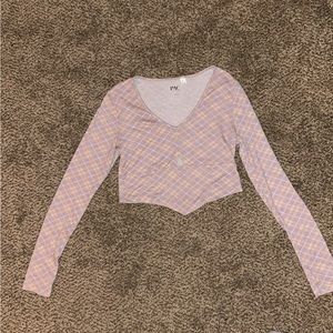Corset style crop top. Size small.😁